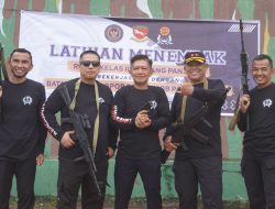Kanwil Ditjenpas Sumbar Gelar Latihan Menembak di Batalyon B Brimob