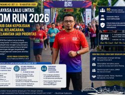 Rekayasa Lalu Lintas BOM Run 2026 Libatkan Dishub dan Kepolisian, Revdi: Keselamatan Jadi Prioritas