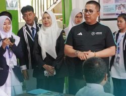 Tinjau Hari Pertama Sekolah. Hendri Arnis: MPLS Ajang Pembentukan Karakter Siswa