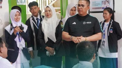 Tinjau Hari Pertama Sekolah. Hendri Arnis: MPLS Ajang Pembentukan Karakter Siswa