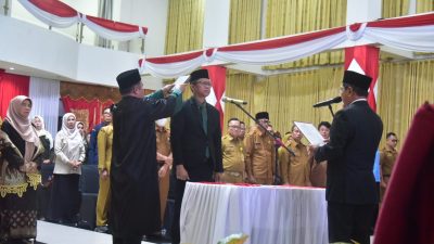 Setelah Jabat Plt, Hendra Aswara Resmi Jabat Sekretaris Daerah Padangpariaman