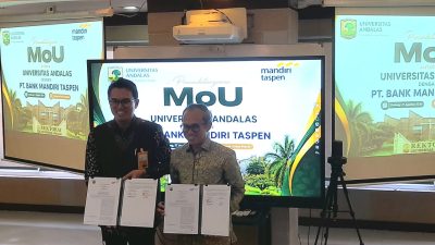 UNAND-Mandiri Taspen Perkuat Kolaborasi, Pensiunan Tetap Berkarya