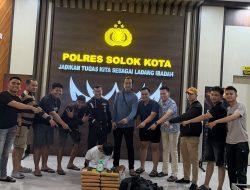Operasi Berujung Kejar-Kejaran: Terduga Bandar Narkoba Diamankan, 10 Kg Ganja Disita Polres Solok Kota
