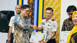 Karutan Padangpanjang Novir Abbas saat menerima KPKN Award 2026, Selasa (04/08/2026).