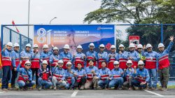 Karyawan PT. Supreme Energy Muaro Labuh dalam kegiatan peringatan HUT ke 81 Kemerdekaan Repbulik Indonesia, Senin (17/08/2026).