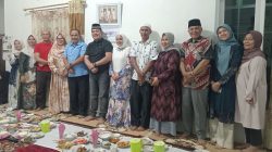 Kapolres Solok Selatan AKBP Andreanaldo Andemi, SH, SI.K., MH bersama keluarga besar Klik Akbar Nagari Pakan Rabaa, Kecamatan Koto Parik Gadang Diateh, Solok Selatan.