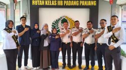 Tim Ombudsman RI Perwakilan Sumbar saat melakukan Penilaian Maladministrasi Pelayanan Publik Tahun 2026 di Rutan Kelas IIB Padangpanjang, Rabu (12/08/2026).