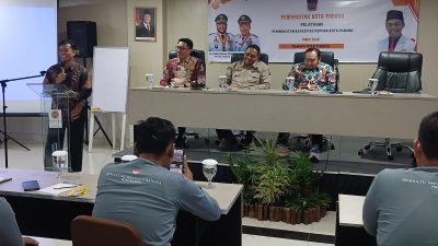 Pelatihan Peningkatan Kapasitas Pemuda Kota Padang 2026 yang digelar Organisasi Kepemudaan Gema Keadilan Kota Padang di Kawana Hotel Padang selama dua hari, 2–3 Agustus 2026.