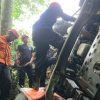 Alami Rem Blong, Sopir Truk Pengangkut Es Krim Tewas Terjepit
