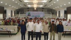 Anggota Komisi XIII DPR RI Rico Alviano dan Direktur Hubungan Antar-Lembaga dan Kerja Sama Badan Pembinaan Ideologi Pancasila (BPIP) Muhammad Fahrurozi.