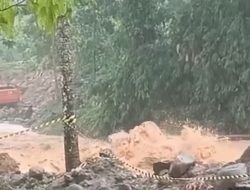 Air Keruh Pekat, Distribusi Tiga Area Layanan Dihentikan Sementara