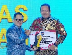 Kota Pariaman Terbaik 1 Penganugerahan Apresiasi Pemerintah Daerah Berprestasi 2026 Batch II Regional Sumatera