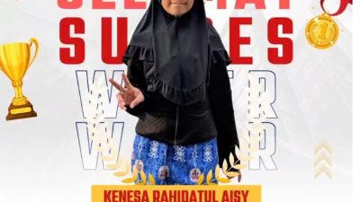 Siswa Binaan Kuflet, Kenesa Rahidatul Aisy Lolos ke FLS3N Tingkat Nasional Cabang Ilustrasi 