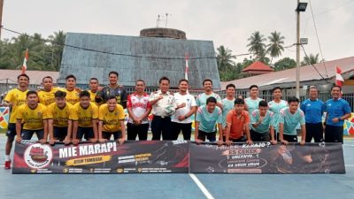 Tim Lapas Pariaman bertemu di Final Futsal dengan Kejaksaan Negeri Pariaman, Jum’at (14/08/2026).