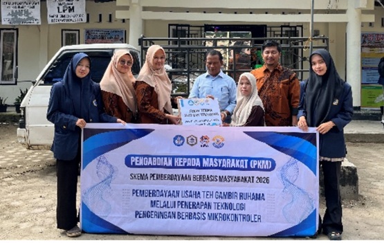 Tim PkM PPNP dan perwakilan Kelompok Perempuan Ruhama di Kantor Wali Nagari Simpang Kapuak, Kecamatan Mungka, Kabupaten Limapuluh Kota.