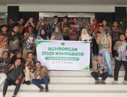 Puluhan Wartawan Ikuti Studi Komparatif ke Dinas Kominfo Kota Pekanbaru