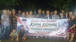 Ketua Komisi II DPRD Sumbar Khairuddin Simajuntak bersama masyarakat Nagari Pujorahayu Kecamatan Luhak Nan Duo, Pasaman Barat, Minggu (13/09/2026) malam.