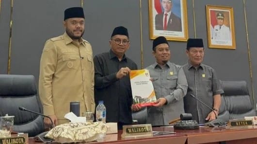 DPRD Kota Padang mengelar Rapat Paripurna Penyampaian Pendapat Akhir Fraksi-fraksi Terhadap KUA dan PPAS TA 2027.