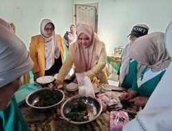 PPG UNP Kenalkan Dendeng Daun Singkong kepada Warga