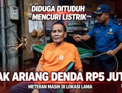Diduga Mencuri Listrik, Didenda Rp5 Juta Meski Meteran Masih di Lokasi Lama