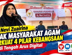 Hj Nevi Zuairina Ajak Masyarakat Agam Perkuat 4 Pilar Kebangsaan di Tengah Arus Digital