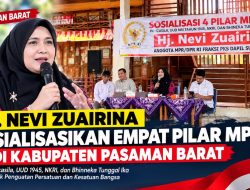 Nevi Zuairina Sosialisasikan Empat Pilar MPR RI di Pasaman Barat