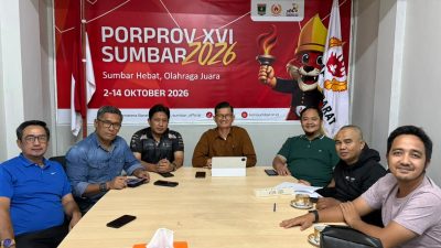 19 Kontingen Tuntas Terdaftar, Porprov XVI Sumbar Tak Lagi Sekadar Rencana