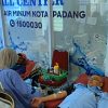 Aksi Donor Darah Perumda AM Padang Kumpulkan 100 Kantong Darah