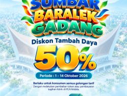 Rayakan Sumbar Baralek Gadang, Diskon Tambah Daya PLN 50% Dukung Kebutuhan Listrik Masyarakat