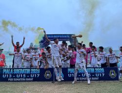 Tiga Juara Lahir dari Piala Soeratin Sumbar 2026