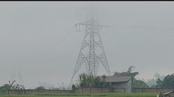 Kabut asap yang melanda Lareh Sago Halaban, Limapuluh Kota, Rabvu (16/09/2026).
