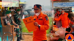 Kepala BPBD Limapuluh Kota Zaimar Hakim, SH, selaku koordinator lapangan, dalam laporannya menyampaikan bahwa apel digelar untuk memastikan kesiapsiagaan dan sinergi lintas sektor, Selasa (15/09/2026). 
