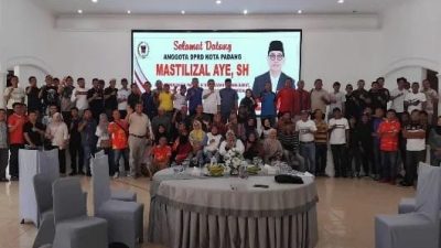Bertemunya para pelaku sepak bola dengan wakil rakyat untuk membicarakan berbagai persoalan sekaligus mencari jalan keluar bagi kemajuan sepak bola di Kota Padang