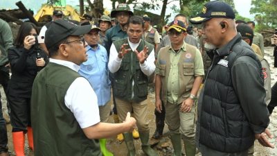 Menko PMK Kunjungi Lokasi Galodo, Rehabrekon Butuh Rp819 M