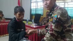 Penyerahan bantuan perlengkapan sekolah Peringatan HUT ke-48 FKPPI, khusus FKPPI Provinsi Sumatera Barat kegiatan di pusatkan di Kabupaten Solok,di Nagari Singkarak Sabtu-Minggu (19-20/092026).