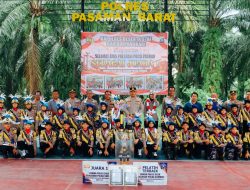 Usai Raih Juara 1 Tingkat Sumbar, Pocil Pasaman Barat Disambut Langsung Kapolres AKBP Agung Tribawanto