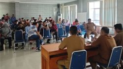 Rapat persiapan Porprov Tahun 2026 yang digelar di aula Dinas Disparpora Agam, Selasa (08/09/2026).