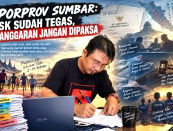 Porprov Sumbar: SK Sudah Tegas, Anggaran jangan Dibiarkan Abu-abu