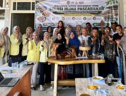 UNP Sulap Limbah Banjir Jadi Kerajinan dan Biochar