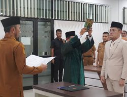 Azani Maizuar Dilantik sebagai Kepala Disperdakop UKM Kota Padangpanjang