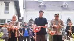 Wali Kota Sawahlunto Riyanda Putra saat penguntingan pita dimulainya kegiatan SISSSCa 2026 dari tanggal 4 - 6 September 2026.