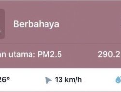 Perbedaan Data Kualitas Udara Bikin Bingung