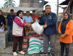 Bantuan Logistik Pangan Tiba untuk 10 KK Terdampak Kebakaran di Pauh