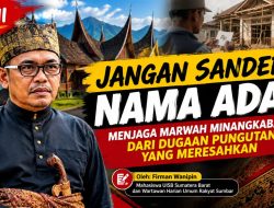 Jangan Sandera Nama Adat: Menjaga Marwah Minangkabau dari Dugaan Pungutan yang Meresahkan