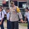 Perhatikan Keselamatan Pelajar, Kapolres Turun Langsung Atur Lalu Lintas 