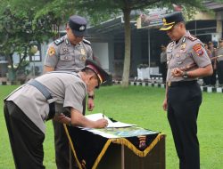Kasat Intelkam dan Kapolsek Situjuah Disertijabkan