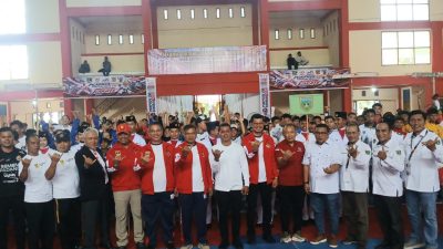 Usai Dibuka Ketua FORKI Sumbar, 357 Atlet Karate Mulai Bertanding