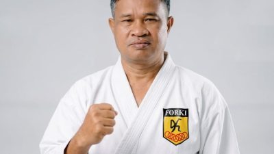Khairudin Simajuntak Perluas Basis Karate Sumbar, 357 Atlet Tampil di Porprov XVI