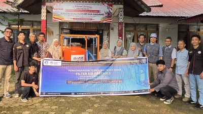 Program Integrasi Prodi dan Nagari (PIPN) Departemen Teknik Sipil, Fakultas Teknik (FT) UNP melakukan program pengabdian kepada masyarakat di Nagari Aia Gadang, Pasaman Barat.