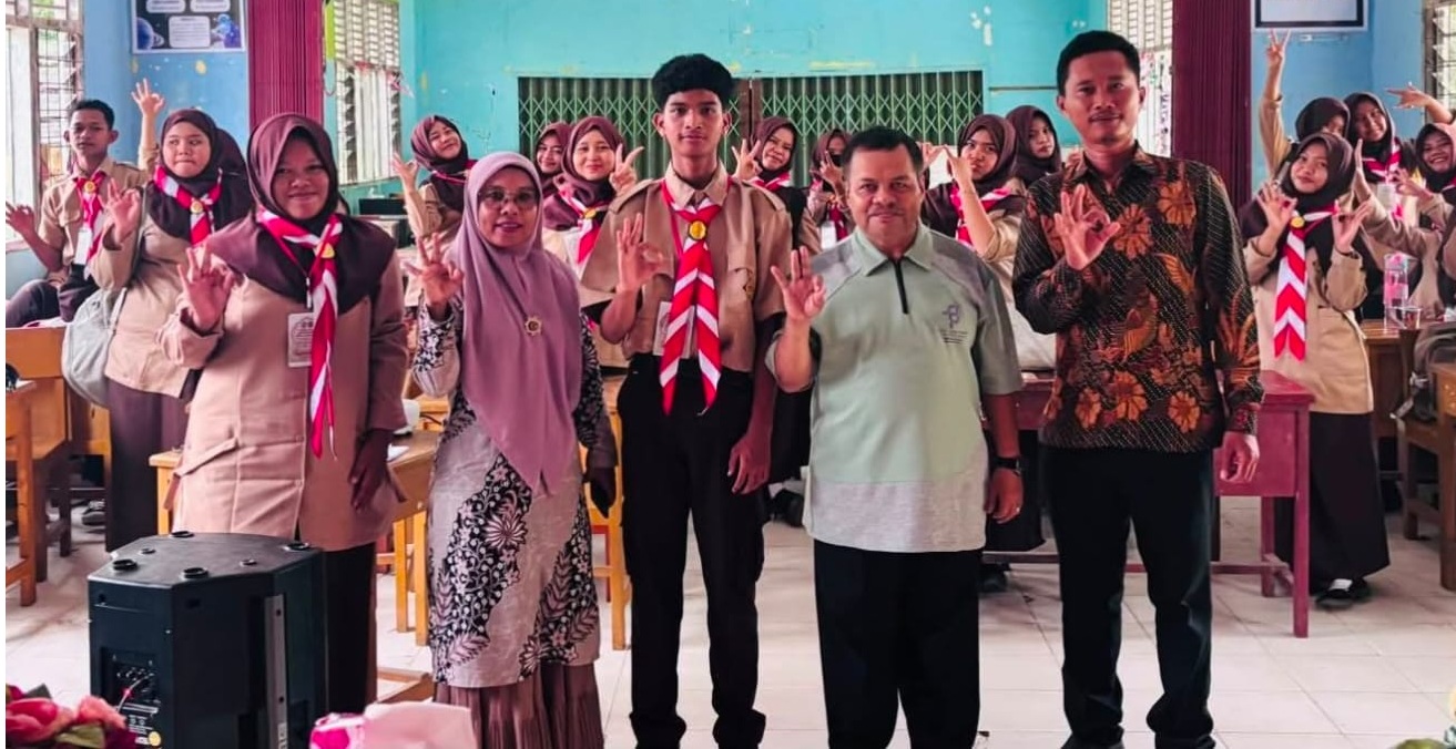 Peserta LDKS dan pelatihan jurnalistik bersama narasumber yang dilaksanakan pengurus OSIM MAN 3 Pasaman Barat, laksanakan LDKS dan Jurnalistik yang dilaksanakan OSIM MAN 3 Pasaman Barat.
